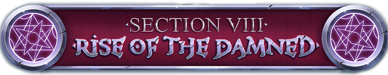 Section VIII: Rise of the Damned logo